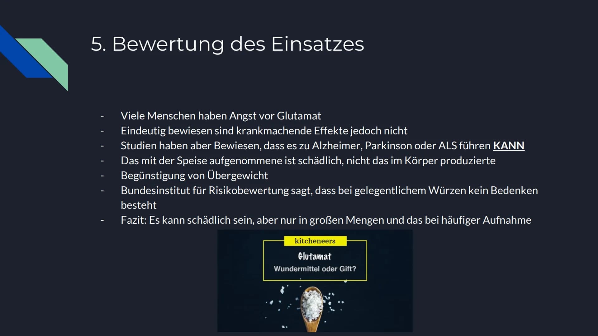 Die
Geschmacksverstärker
Geschmackstuning durch
Aminosäuren Gliederung
1. Was sind Aminosäuren?
2. Was sind Geschmacksverstärker?
3. Gewinnu