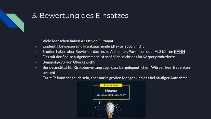 Die
Geschmacksverstärker
Geschmackstuning durch
Aminosäuren Gliederung
1. Was sind Aminosäuren?
2. Was sind Geschmacksverstärker?
3. Gewinnu