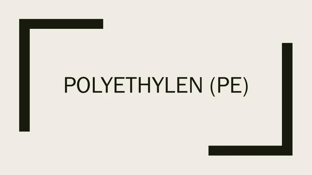 Polyethylen: Gebrauch, Nachteile und Recycling einfach erklärt