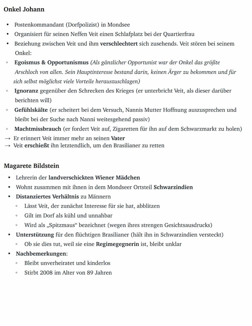 dtv
Arno Geiger
Unter der Drachenwand
Roman
Kapitel 1-6
Veit wird an
der Front be-
handelt;
kehrt nach
Österreich
zurück und
lebt sich in
Mo