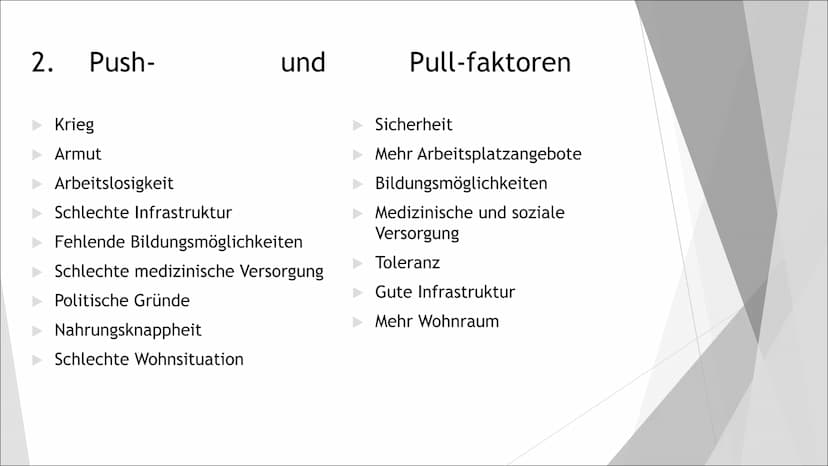 Migration und
Integration Gliederung
1. Was ist Migration
1.1 Die wichtigsten Formen
1.2 Organisation Frontex
1.3 Ansichten anderer Länder
2