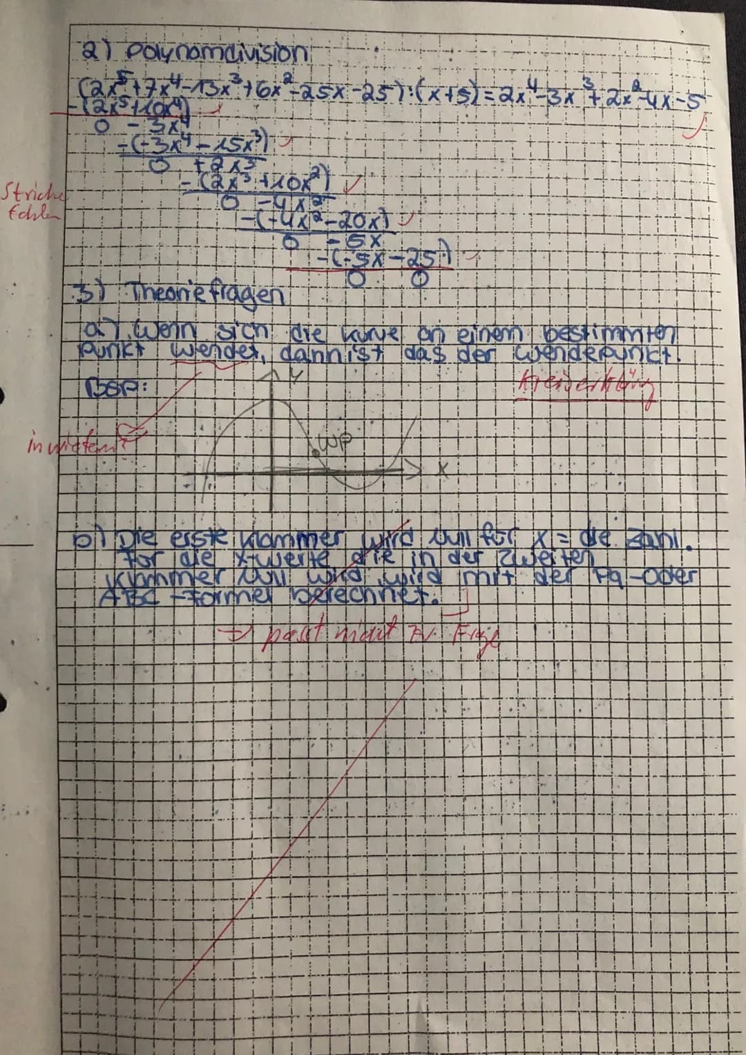 Ganzrationale Funktionen 3. Grades
Punkte: 37,7745 P Note: 84% (2)
· 89% 2
Berechnen Sie auf einem Rechenblatt. Ohne Rechenweg gibt es keine