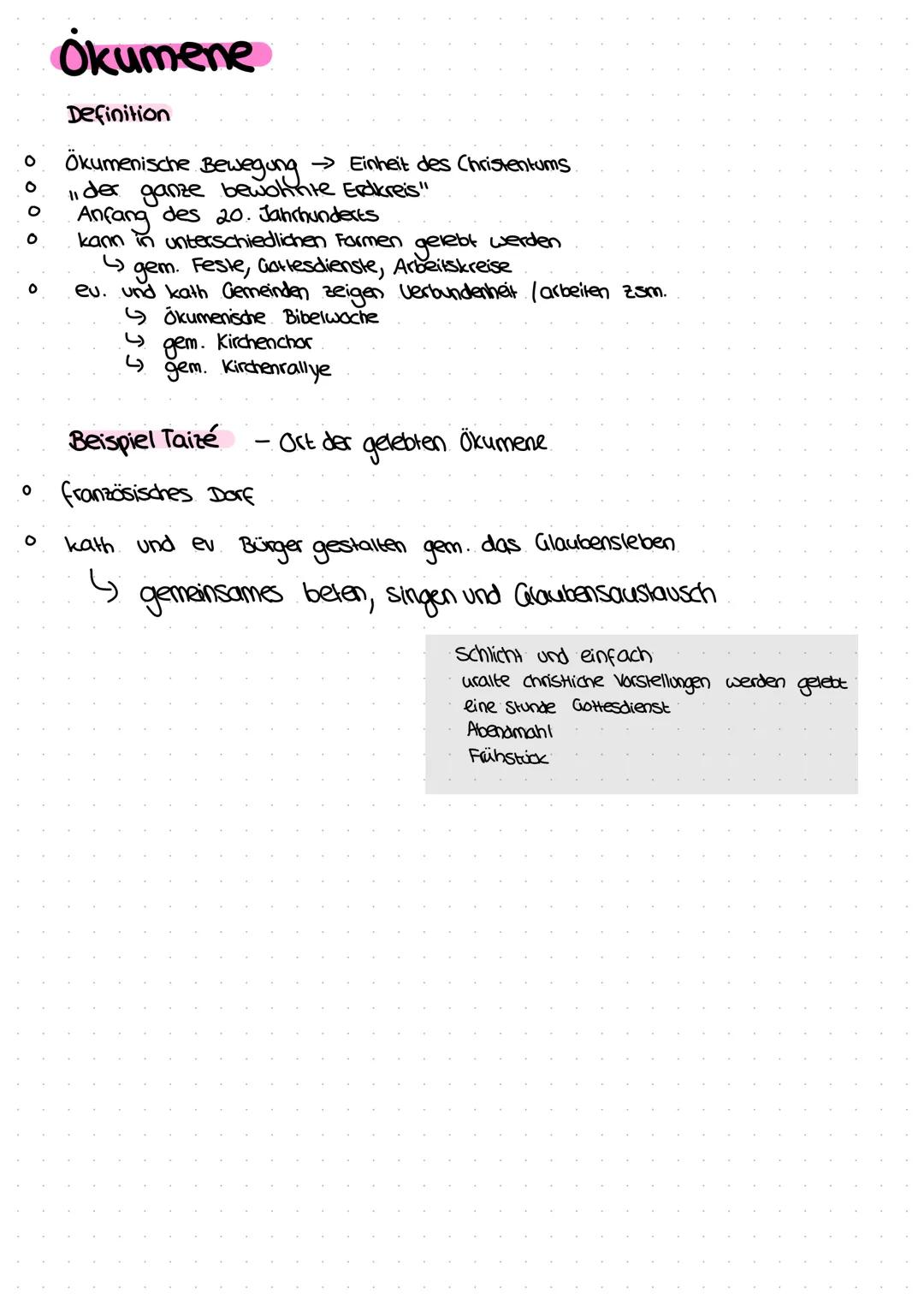 # Religion Klausur Nr. 4

## Thema: Kirche und Weltanschauungen

# 1. Kirche

## Kirche als Institution

Was ist Kirche?

*   christliches G