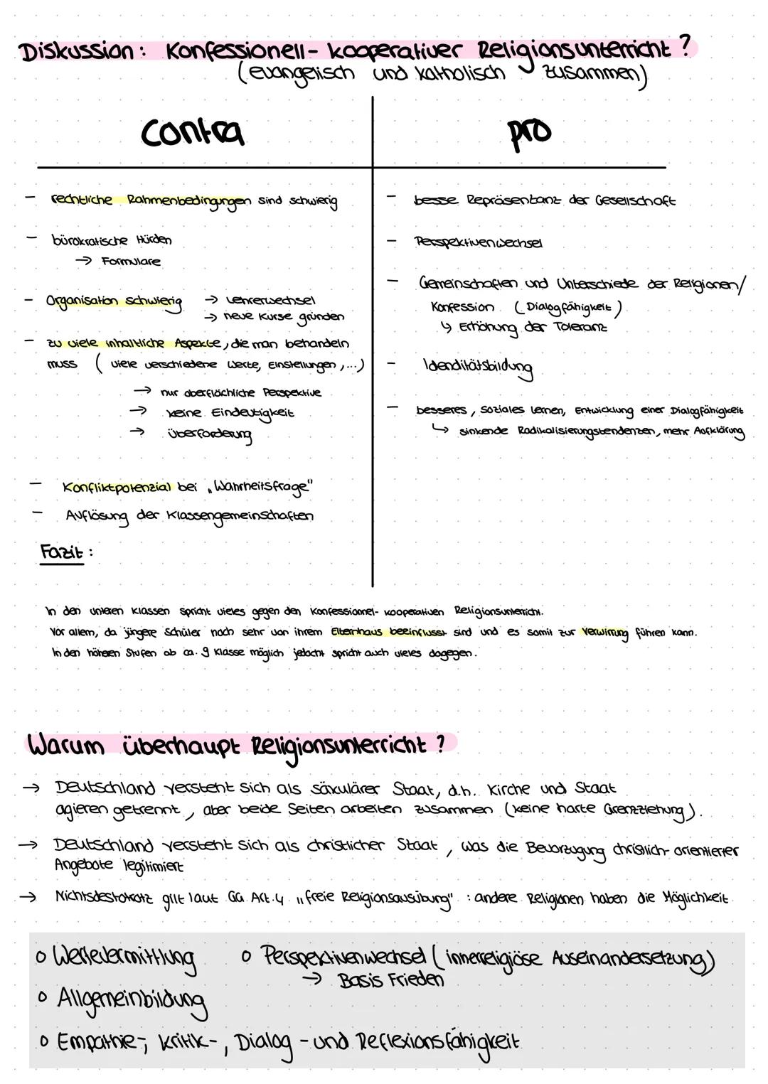 # Religion Klausur Nr. 4

## Thema: Kirche und Weltanschauungen

# 1. Kirche

## Kirche als Institution

Was ist Kirche?

*   christliches G
