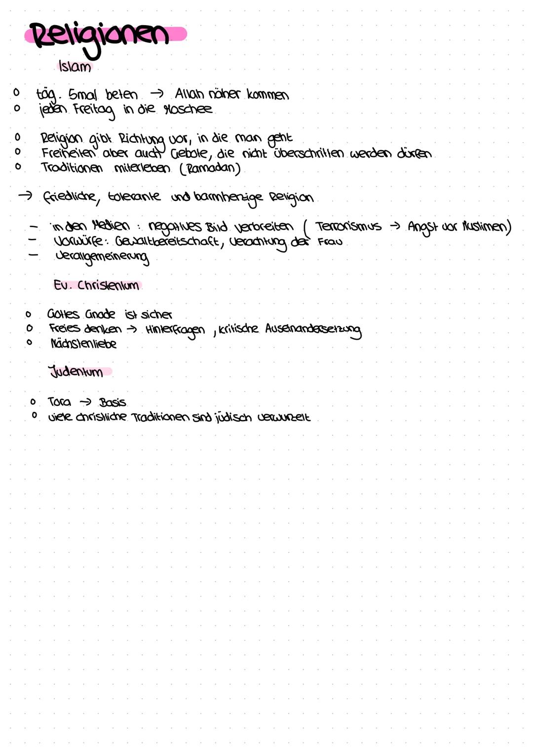 # Religion Klausur Nr. 4

## Thema: Kirche und Weltanschauungen

# 1. Kirche

## Kirche als Institution

Was ist Kirche?

*   christliches G