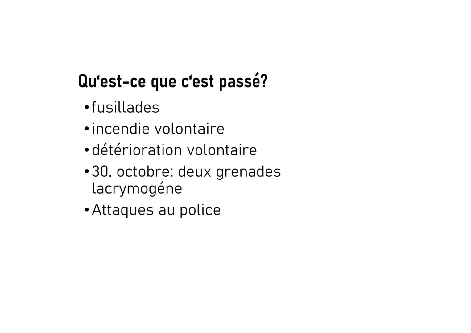 7777
JACIE
230ctobre 05
MORTS POUR RIEN
Crans
Les émeutes dans les
banlieues de 2005 Informations le plus importants
• Des émeutes
• 27. Oct