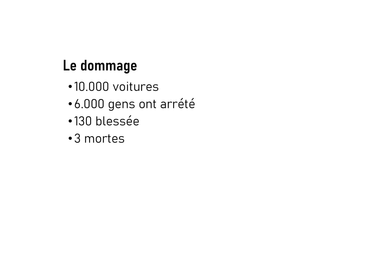 7777
JACIE
230ctobre 05
MORTS POUR RIEN
Crans
Les émeutes dans les
banlieues de 2005 Informations le plus importants
• Des émeutes
• 27. Oct