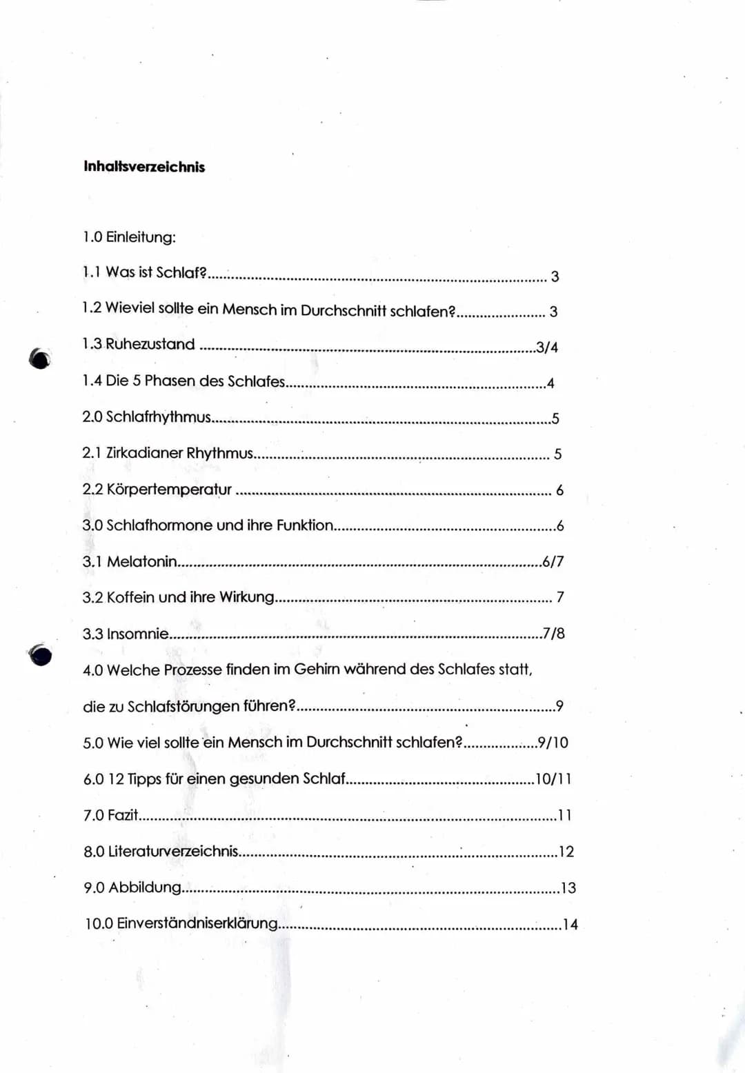 Thema: Schlaflosigkeit und ihre biologischen Auswirkungen auf das Gehirn -
Angelehnt an das Buch "Das große Buch vom Schlaf" verfasst von Pr