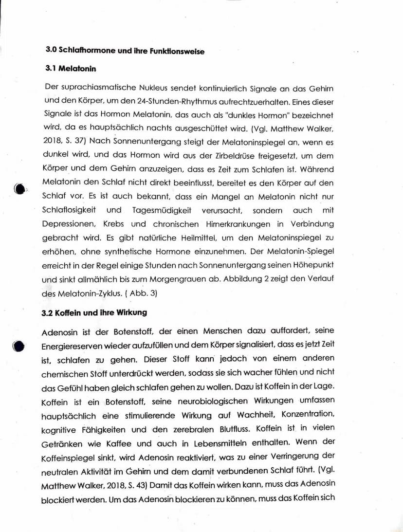 Thema: Schlaflosigkeit und ihre biologischen Auswirkungen auf das Gehirn -
Angelehnt an das Buch "Das große Buch vom Schlaf" verfasst von Pr
