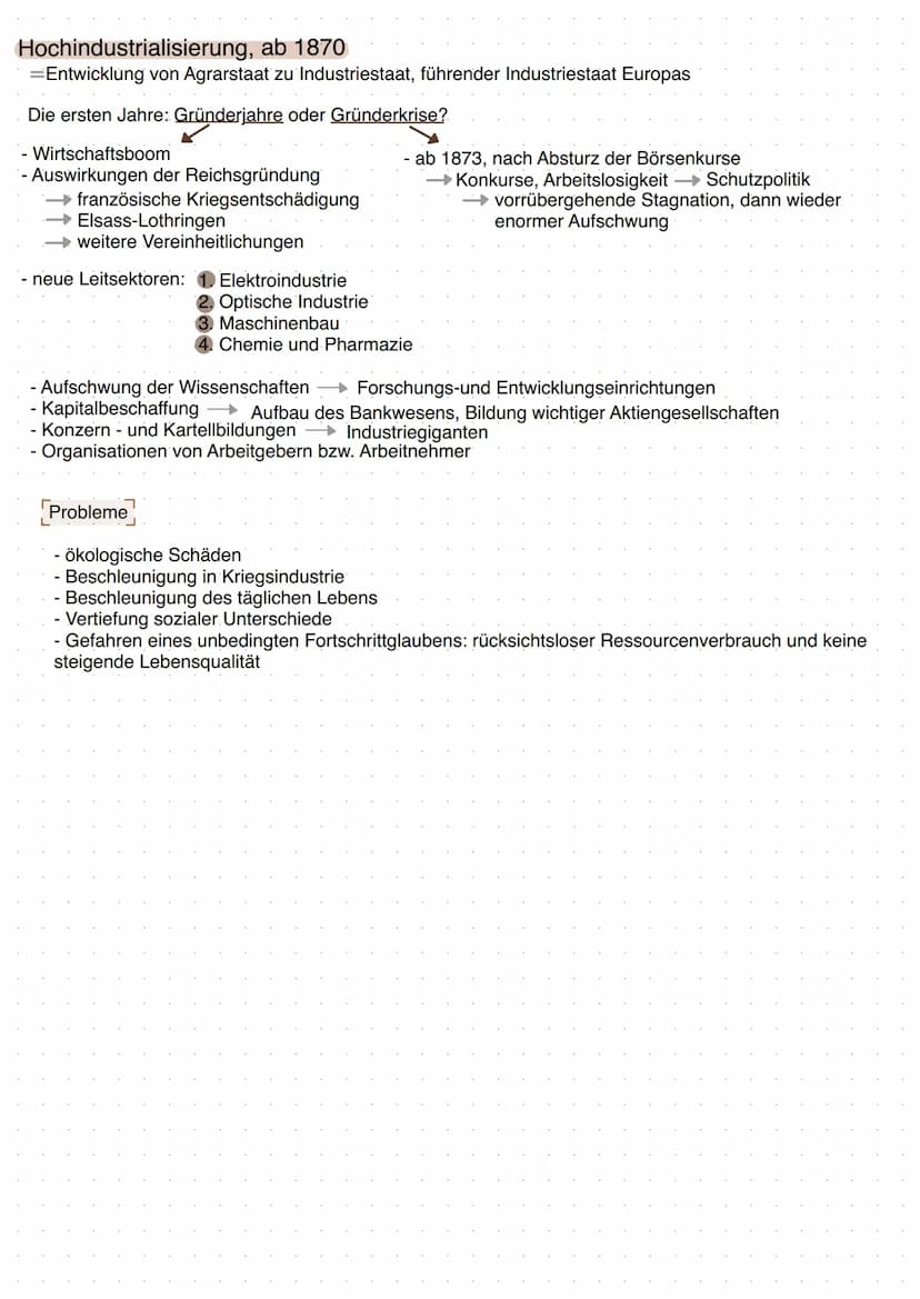 Industrialisierung
[ Dieser Begriff beschreibt den Übergang von Gesellschaften, die vorwiegend
Landwirtschaft betreiben, zu Gesellschaften, 