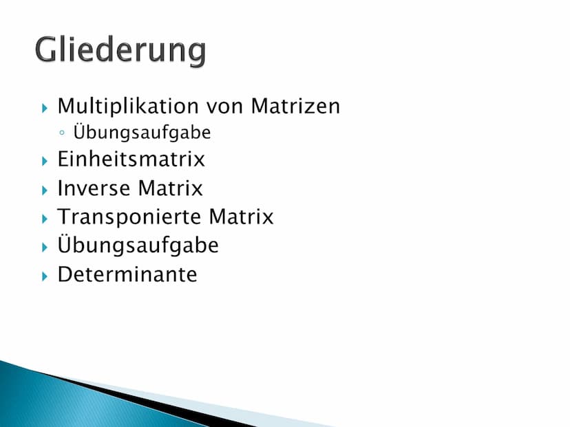 Mathe GFS
Matrix GFS Matrizen
Multiplikation von Matrizen:
b1 b12
b21b22
b31 b32)
C11= a11*b11+a12*b21+a13*b31
a11 a12 a13
a21 a22 a23
a11 a