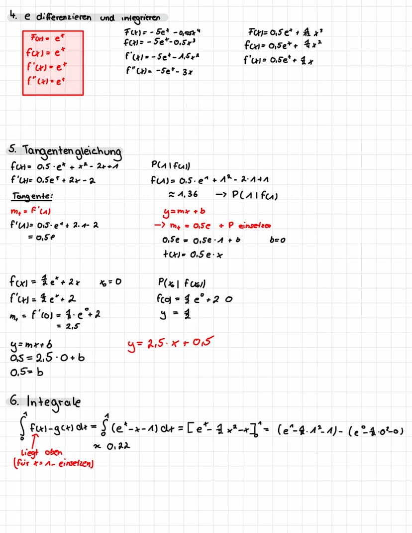 1. exponentielle Zunahme / Abnahme
falt) = et
fact) = ex+1
4.
<1 = 2-08*
y-Achsen-
abschnitt
2. Gleichung aus 2 Punkten
fcx) = c.a
P(010.25)