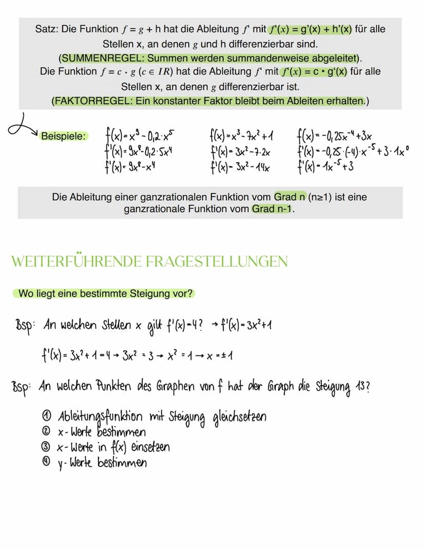 Mathe
1) Differenzenquotient - mittlere Änderungsrate
Ist eine Funktion f auf dem Intervall I = [a; b] definiert, so heißt der Quotient f(b)