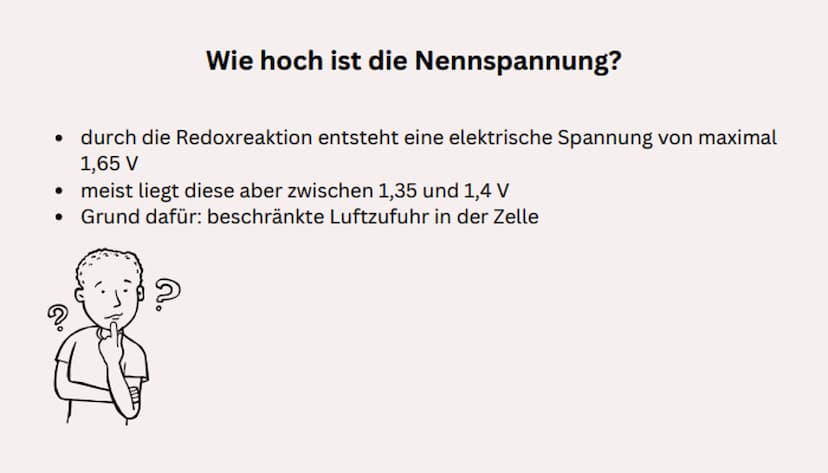 Zink-Luft-Batterie Inhaltsverzeichnis
1. Allgemein
2. Der Aufbau und die Funktionsweise der Batterie
3. Gemeinsamkeiten und Unterschiede zum