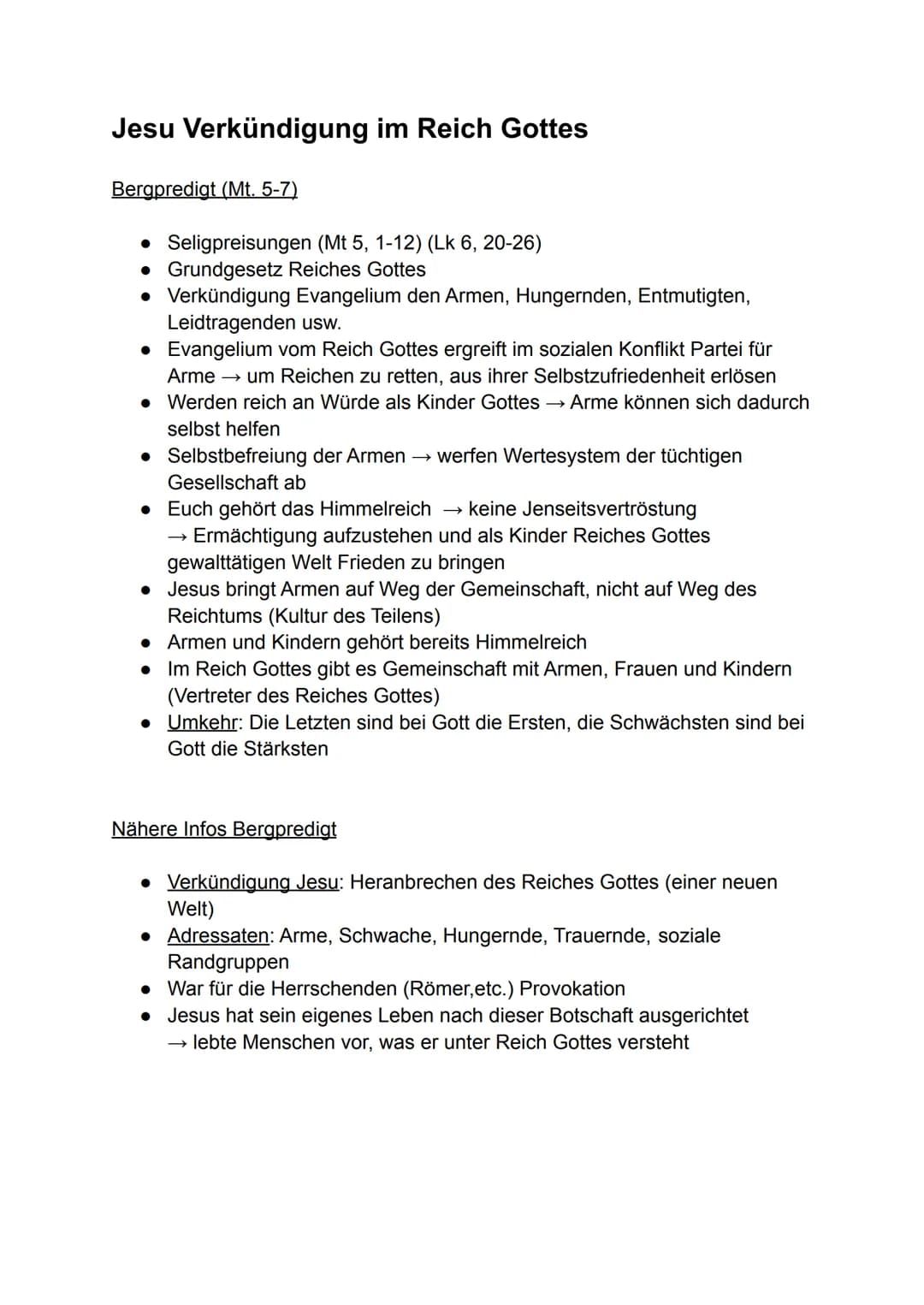 Religion Abitur Lernzettel
Q1.1: Jesus Christus und die Verkündigung des Reich
Gottes
Christologische Hoheitstitel
• Sprechen ihm hoheitlich