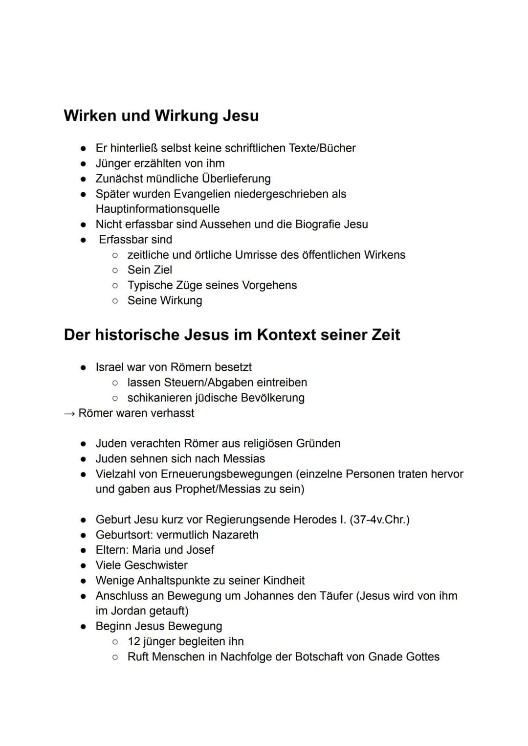 Religion Abitur Lernzettel
Q1.1: Jesus Christus und die Verkündigung des Reich
Gottes
Christologische Hoheitstitel
• Sprechen ihm hoheitlich