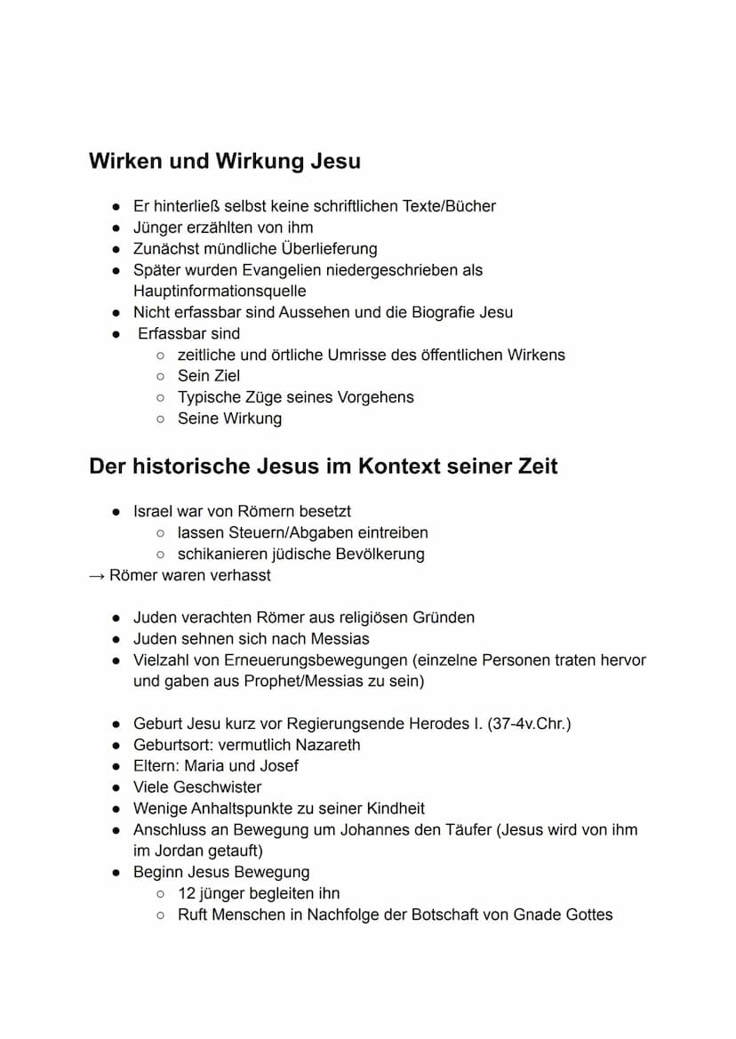 Religion Abitur Lernzettel
Q1.1: Jesus Christus und die Verkündigung des Reich
Gottes
Christologische Hoheitstitel
• Sprechen ihm hoheitlich