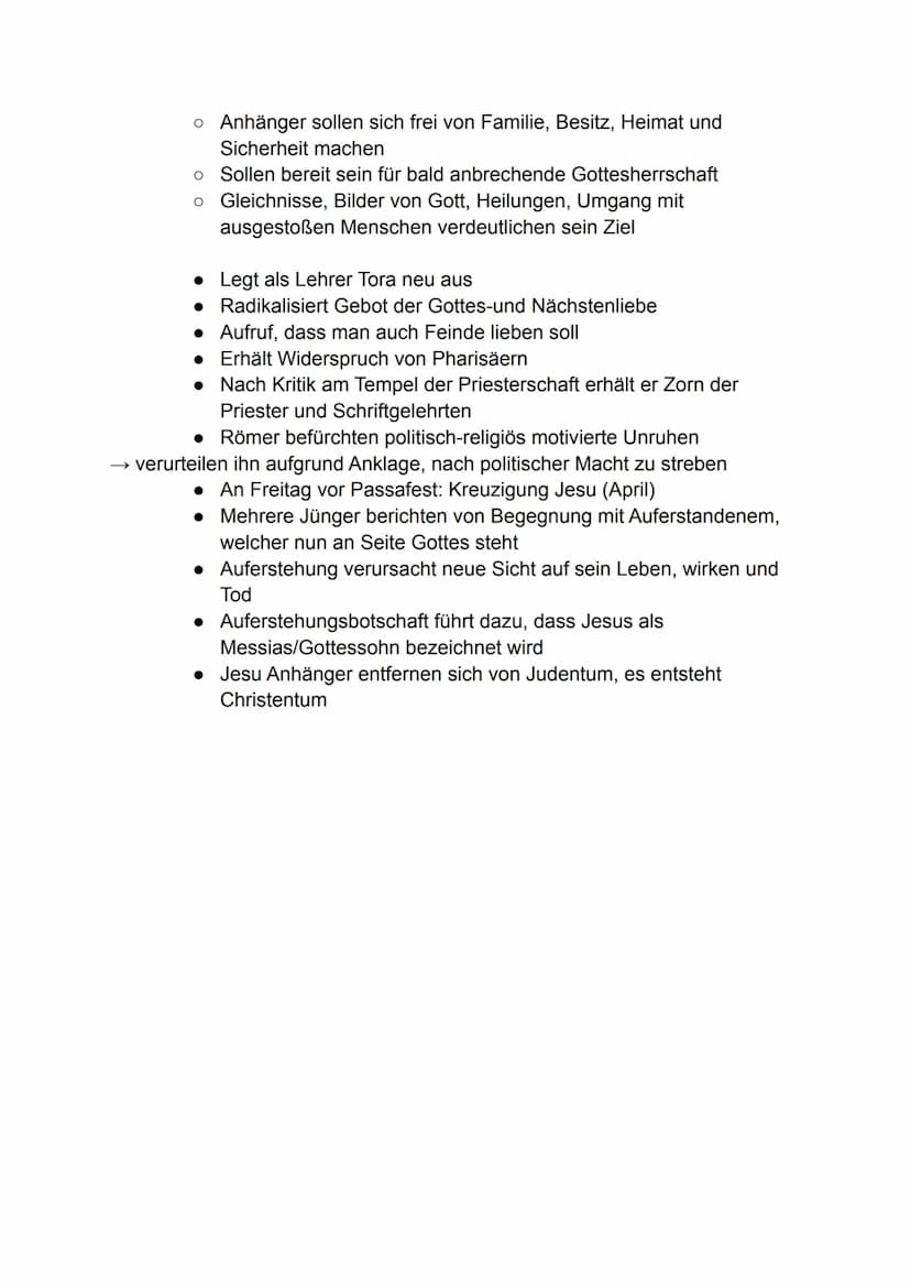 Religion Abitur Lernzettel
Q1.1: Jesus Christus und die Verkündigung des Reich
Gottes
Christologische Hoheitstitel
• Sprechen ihm hoheitlich