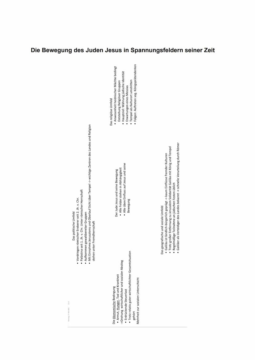 Religion Abitur Lernzettel
Q1.1: Jesus Christus und die Verkündigung des Reich
Gottes
Christologische Hoheitstitel
• Sprechen ihm hoheitlich