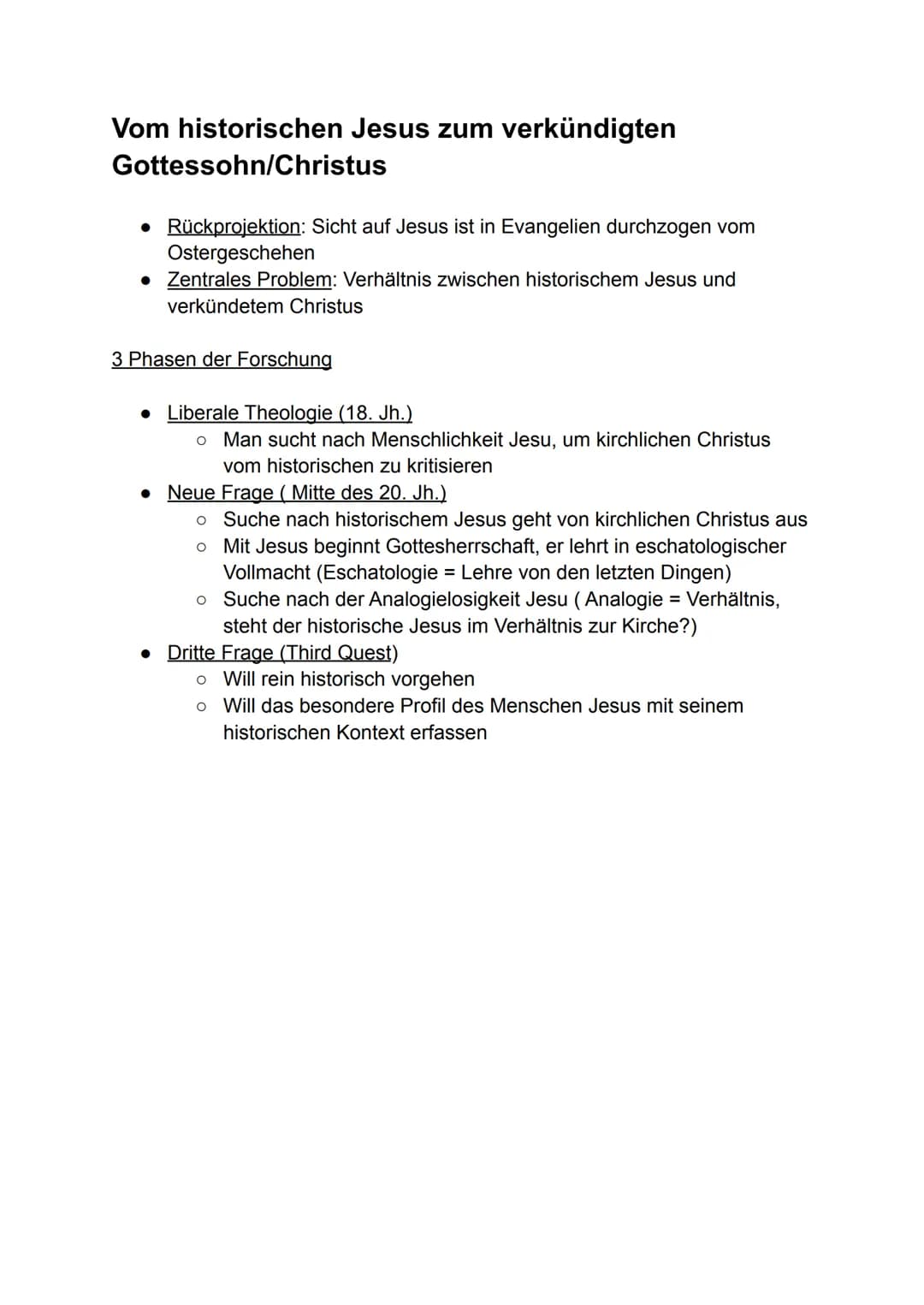 Religion Abitur Lernzettel
Q1.1: Jesus Christus und die Verkündigung des Reich
Gottes
Christologische Hoheitstitel
• Sprechen ihm hoheitlich