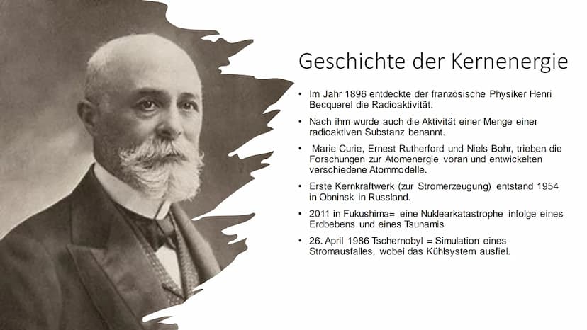 M^^^^^^
CH
Atomenergie
Von Mia und Veronika Inhaltsverzeichnis
-Allgemein
-Was ist Kernenergie?
-Geschichte der Kernenergie
-Aufbau und Funk