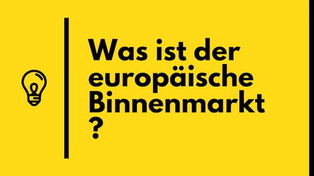 Know Europäische Binnenmarkt  thumbnail