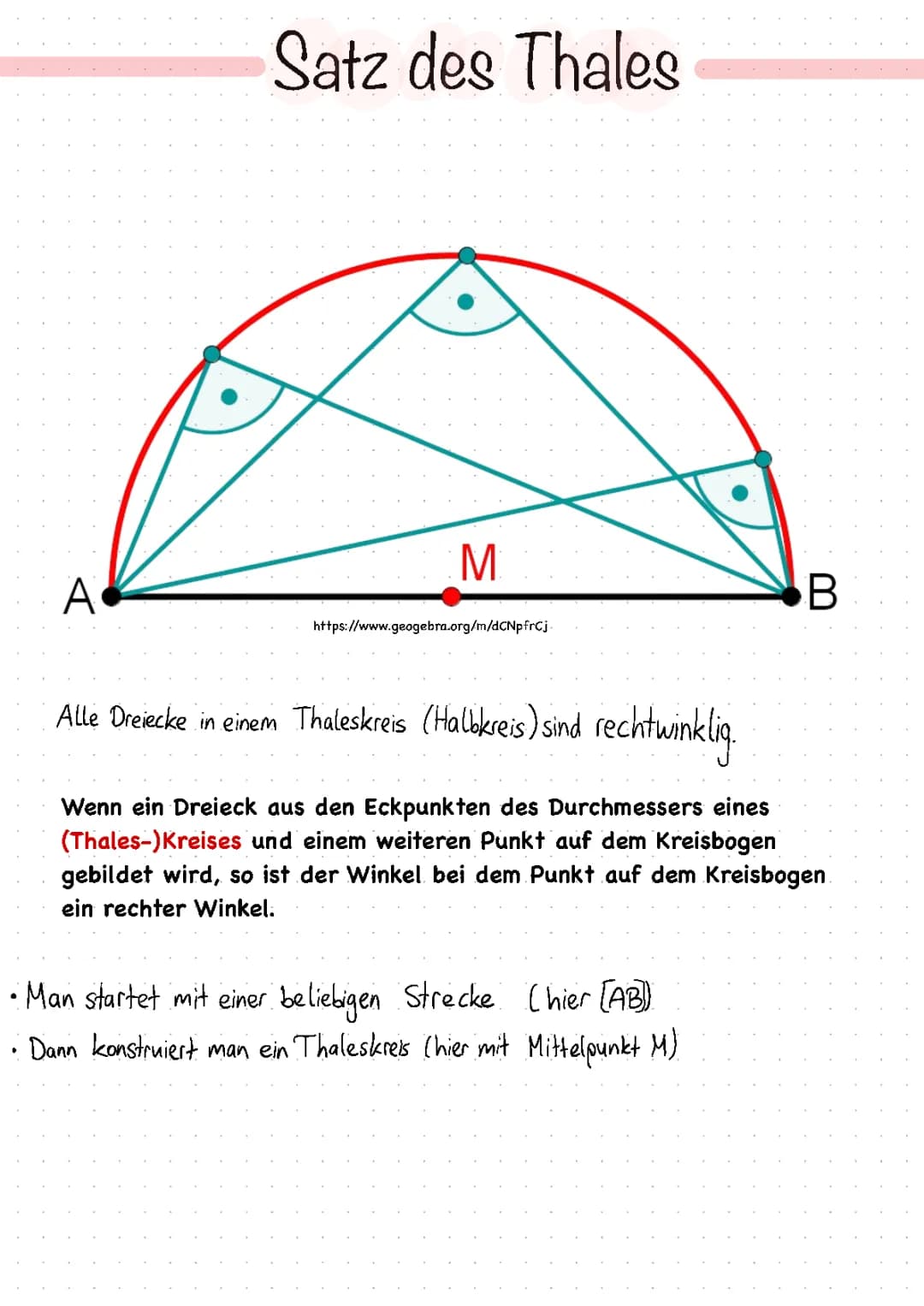Satz des Thales