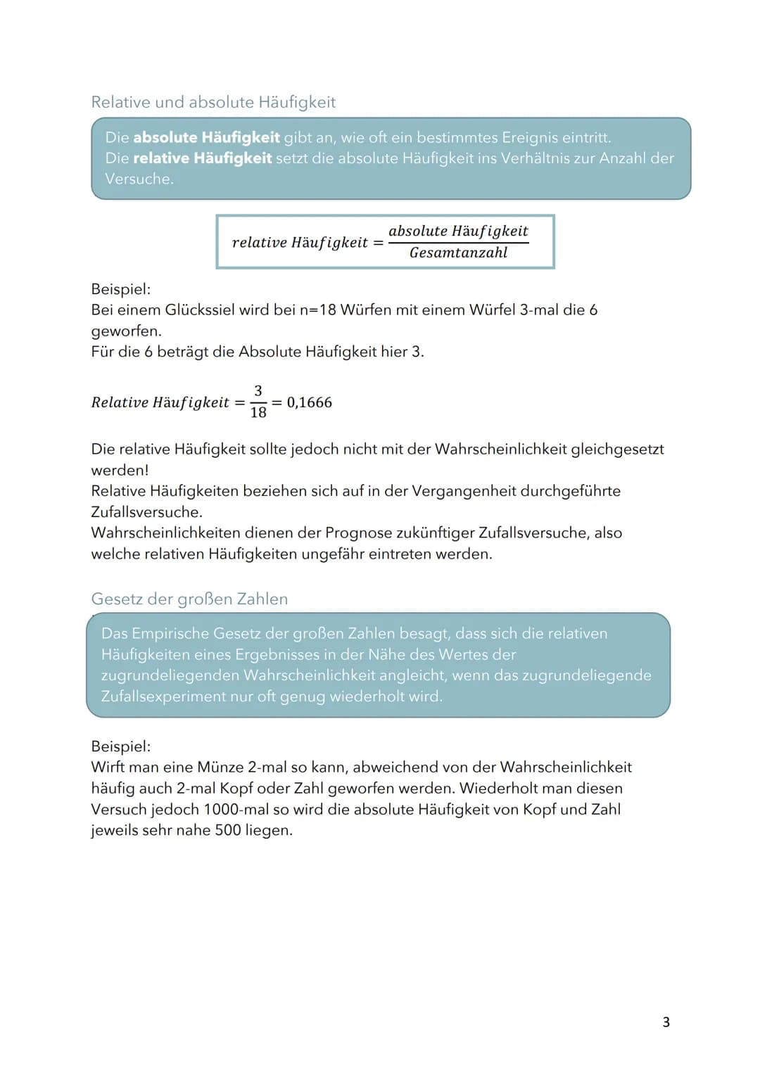 
<p>Das Wort Stochastik stammt aus dem Griechischen und bedeutet "Kunst des Vermutens" oder "Ratekunst". Diese Teilgebiet der Mathematik bes