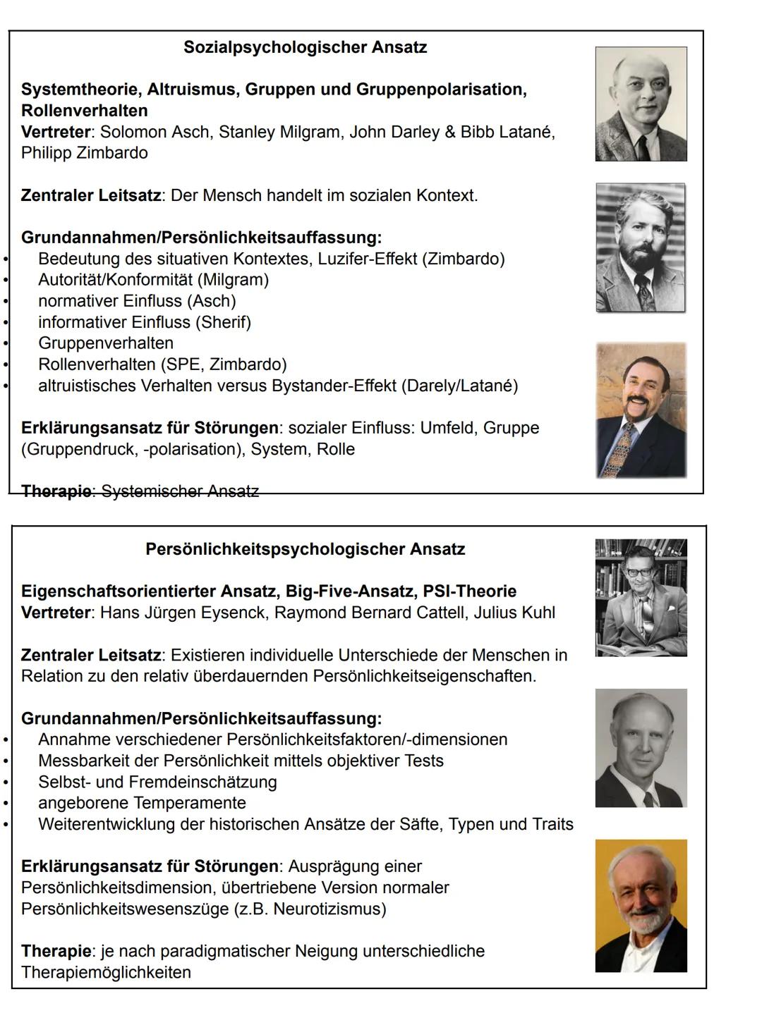 Paradigmatischer Ansatz
Paradigma der Psychobiologie
Vertreter: Konrad Lorenz, Charles Darwin, John Bowlby
Zentraler Leitsatz: Das Verhalten