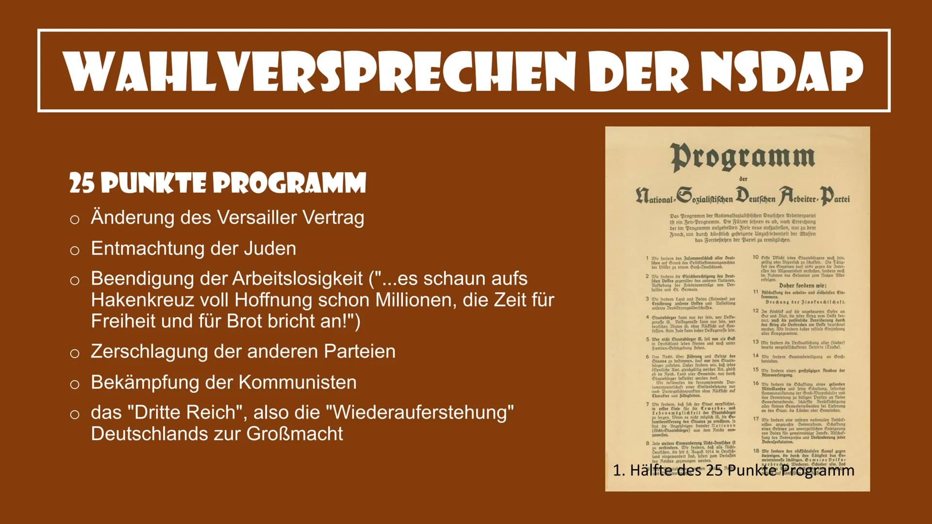 Was für ein Glück für die Regierenden, daß die
Menschen nicht denken!
(Adolf Hitler)
gutezitate.com NATIONALSOZIALISTISCHE
DEUTSCHE ARBEITER