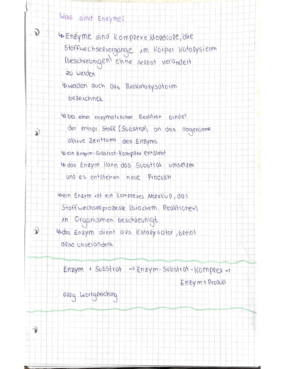 Was sind Enzyme?
Enzyme sind komplexe Molekule, die
Stoffwechselvorgänge im Körper katolysieren
(beschleunigen ohne sepost verandert
20 Werd