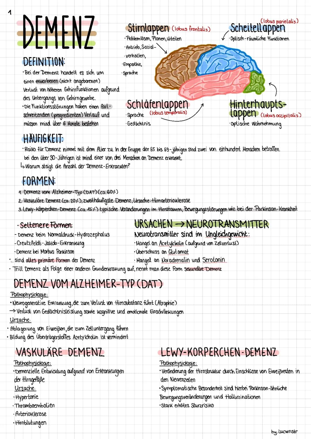 Demenz //Pflege