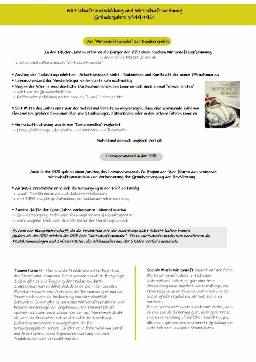 1949 führen die Konflikte zwischen USA und Sowjetunion zur Gründung zweier deutscher Teilstaaten. Im Westen
schließen die USA, Großbritannie