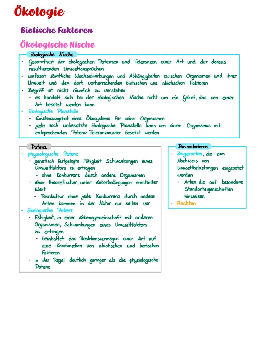 Ökologische Nische