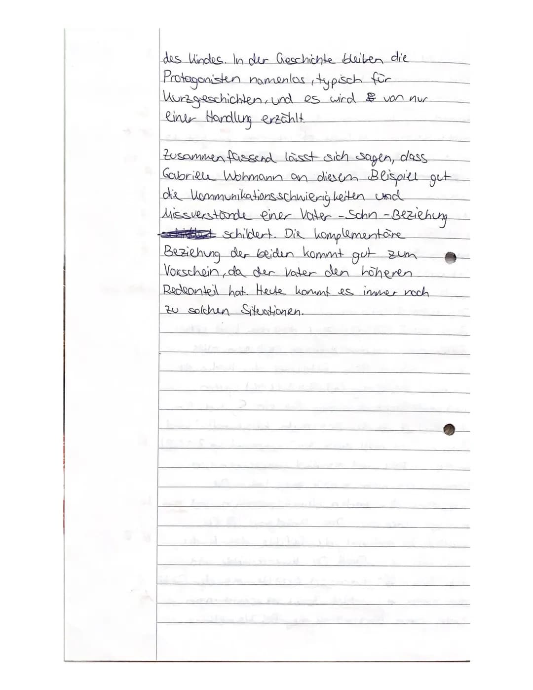 Deutsch 11 GK de2
Name:__
A) Inhaltliche Leistung
Anforderung
Kursarbeit 11/1/ Bewertungsbogen
(G. Wohmann: Denk immer an heut nachmittag)
F