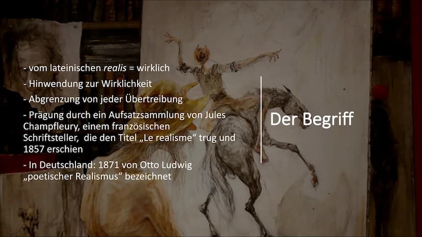 Realismus
Von Nora und Sara Gliederung
Der Begriff
• Der historische Hintergrund
Die Formen des Realismus
Ansichten und Weltbild der Mensche