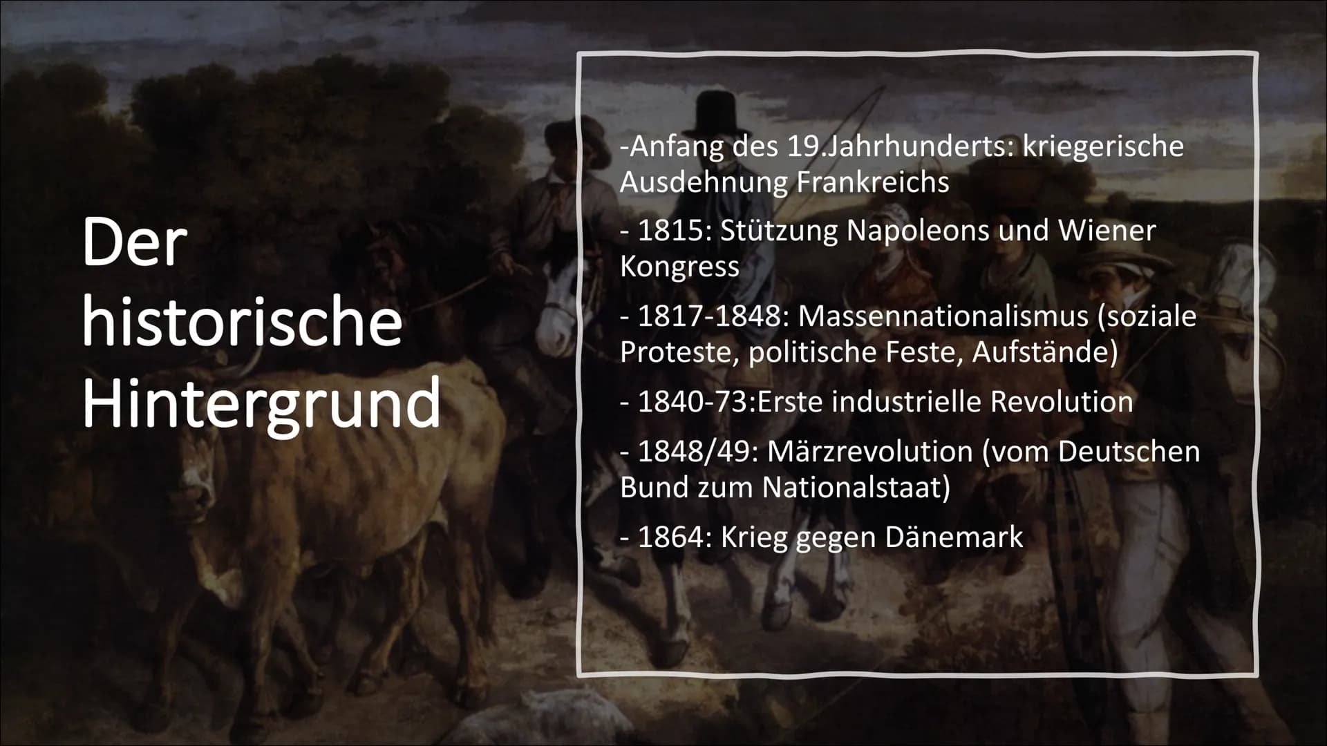 Realismus
Von Nora und Sara Gliederung
Der Begriff
• Der historische Hintergrund
Die Formen des Realismus
Ansichten und Weltbild der Mensche