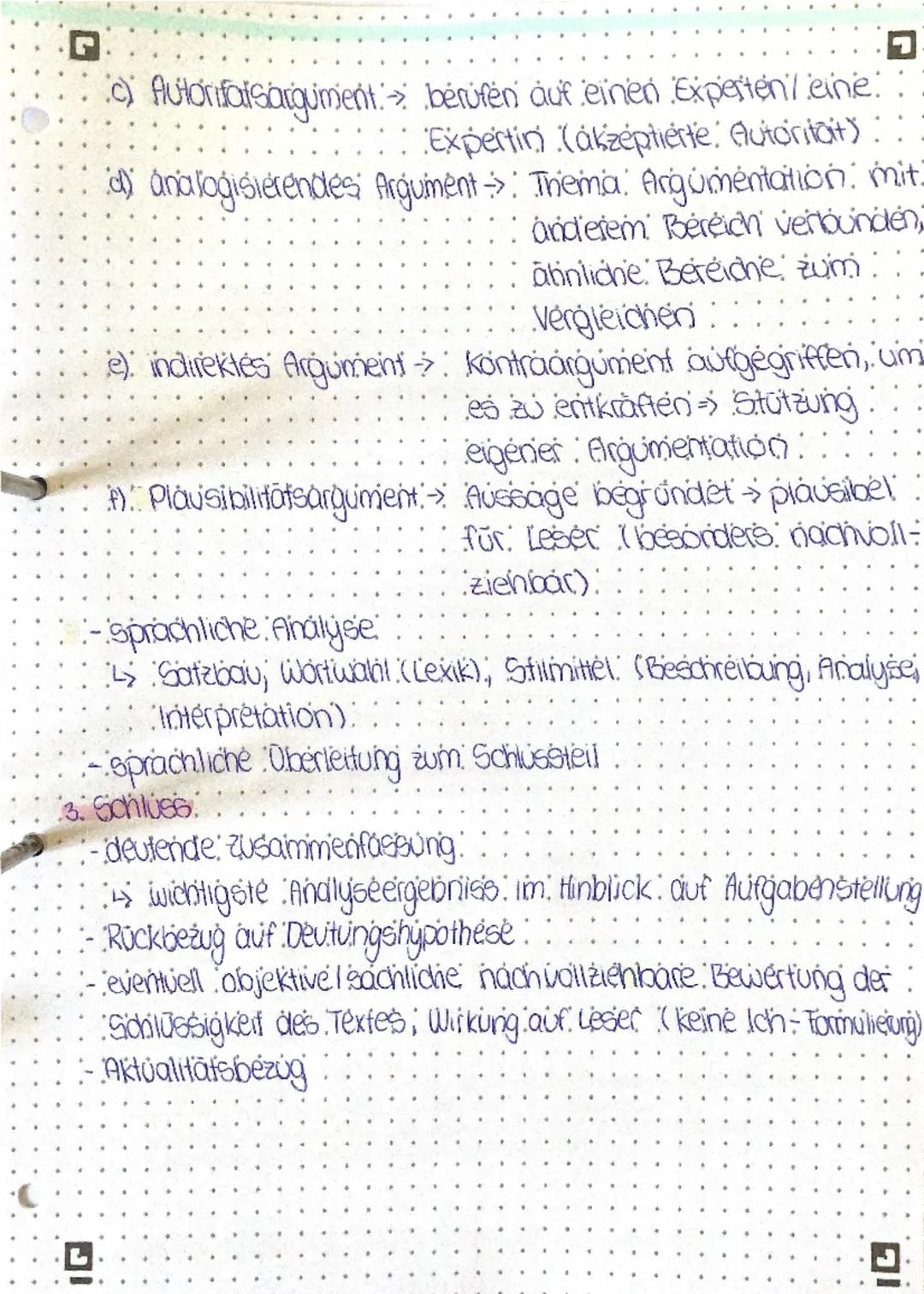 - → "Redewiedergabe: im konjunktiv I
- Textbelege im Analyséteil:
- Vermeidung Jingangssprache
- Verbindung Inhalt und Sprache:
- Uintersüch