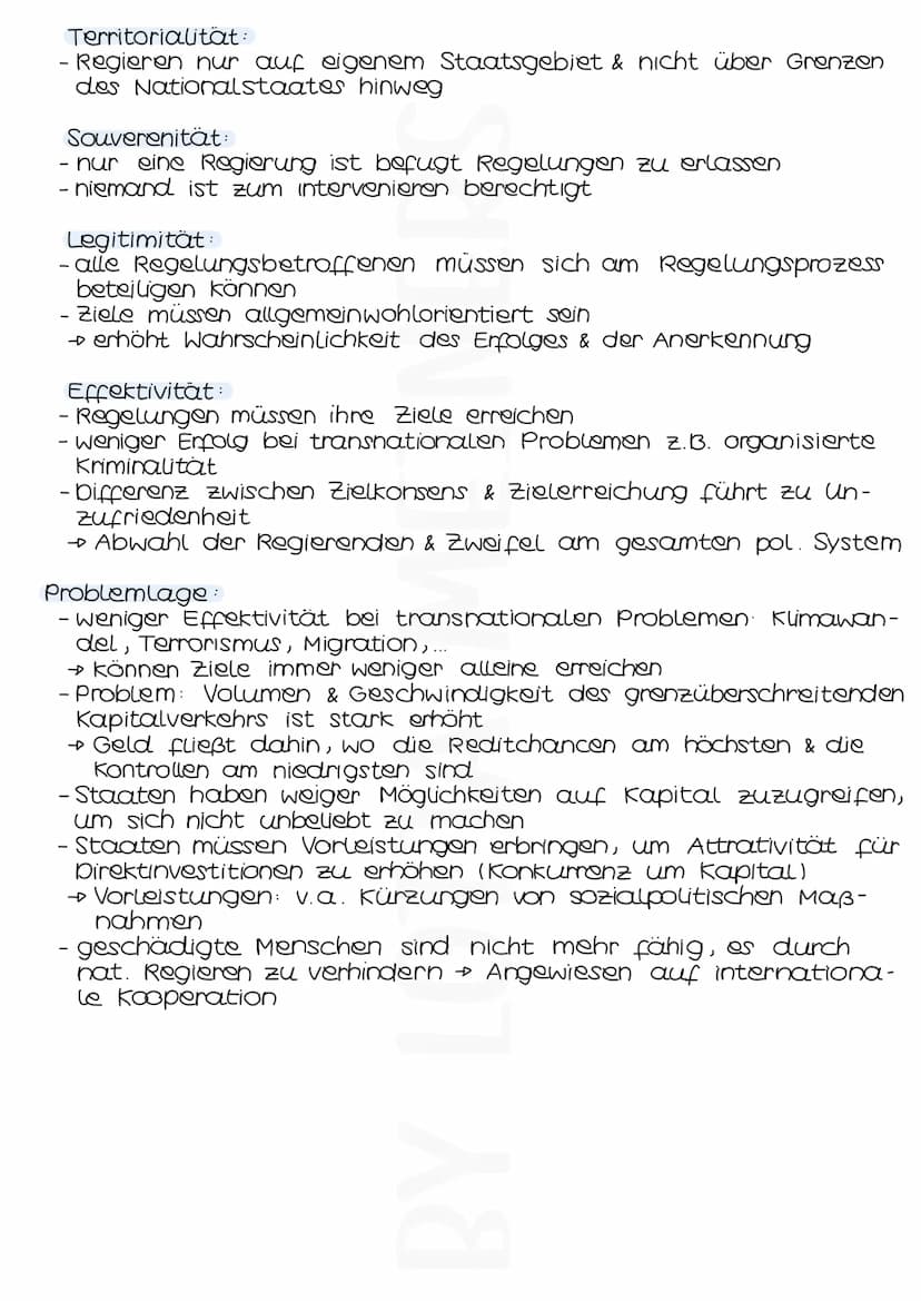 URSACHEN
Globalisierung
weltpolitische Gründe:
- nach Ende des Kalten Kriegs 1991 gab es keine Einteilung in
Ost & West, die befeindet waren
