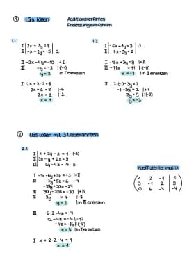 Know Lineare Algebra/Analytische Geometrie  thumbnail
