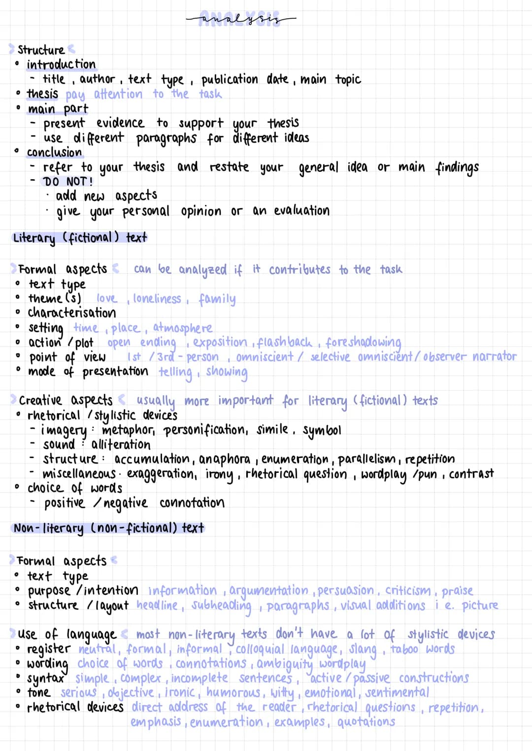 Summary
Structure
0
O
introduction
Notes
• use your own words
• neutral point of view
0
0
no own ideas, illustrations, metaphors, or interpr