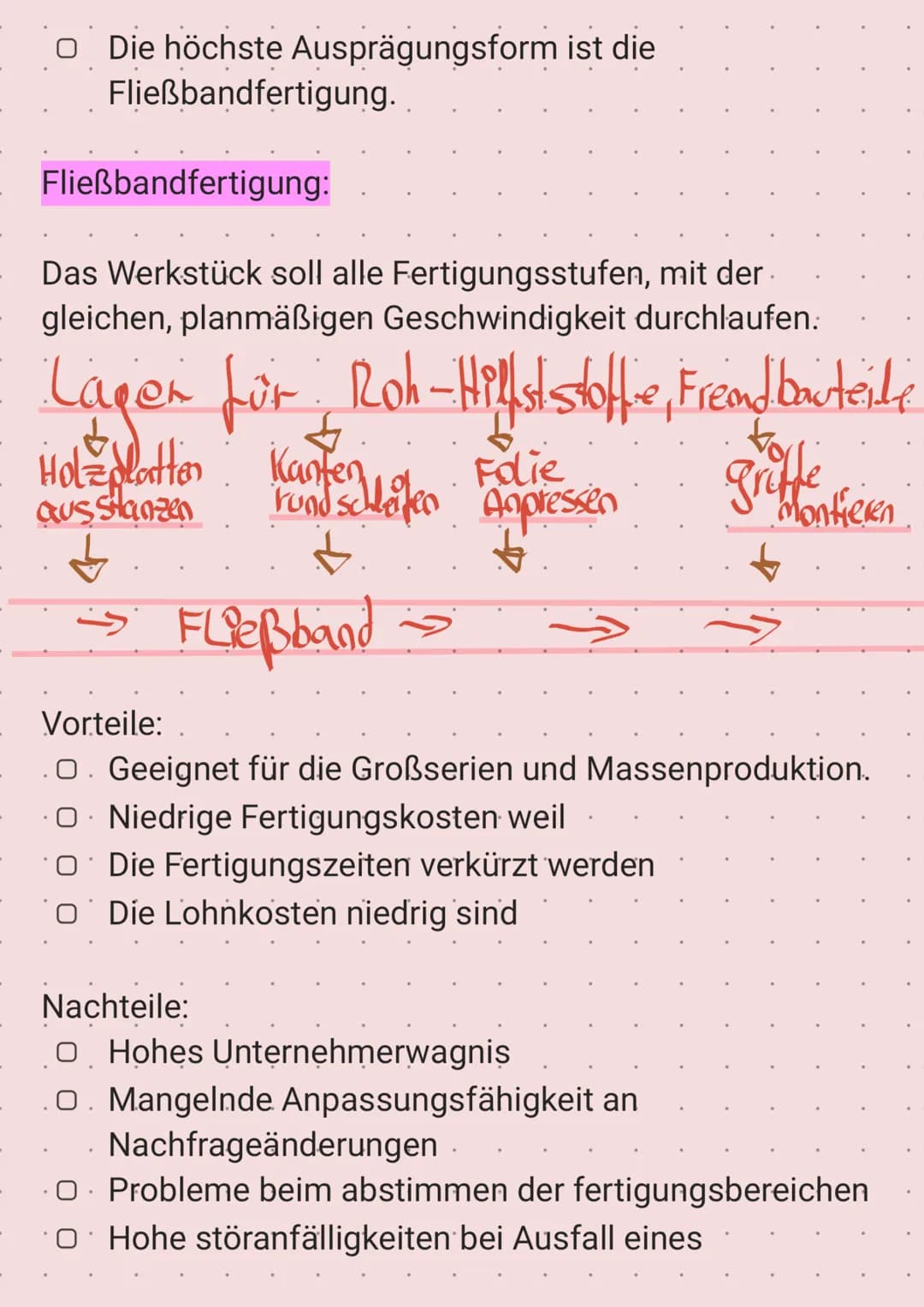 Fertigungsverfahren nach dem Grad der
Automatisierung
Handarbeit:
Darunter zählt die vorwiegende Körperliche Arbeit,
sowie die Handwerkliche