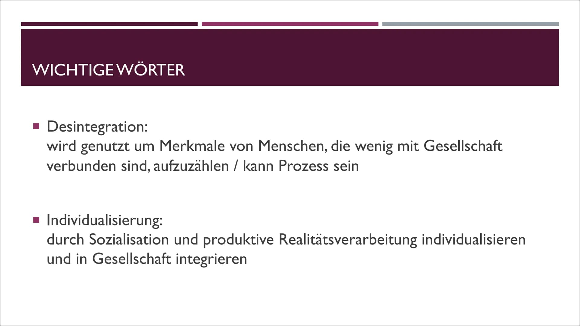 WILHELM
HEITMEYER
VON GRETA MÜLLER
DIE
GEWALTTHEORIE INHALT
■ Wilhelm Heitmeyer
▪ Wichtige Wörter
Kerngedanken
■
Desintegrationspotenziale
▪