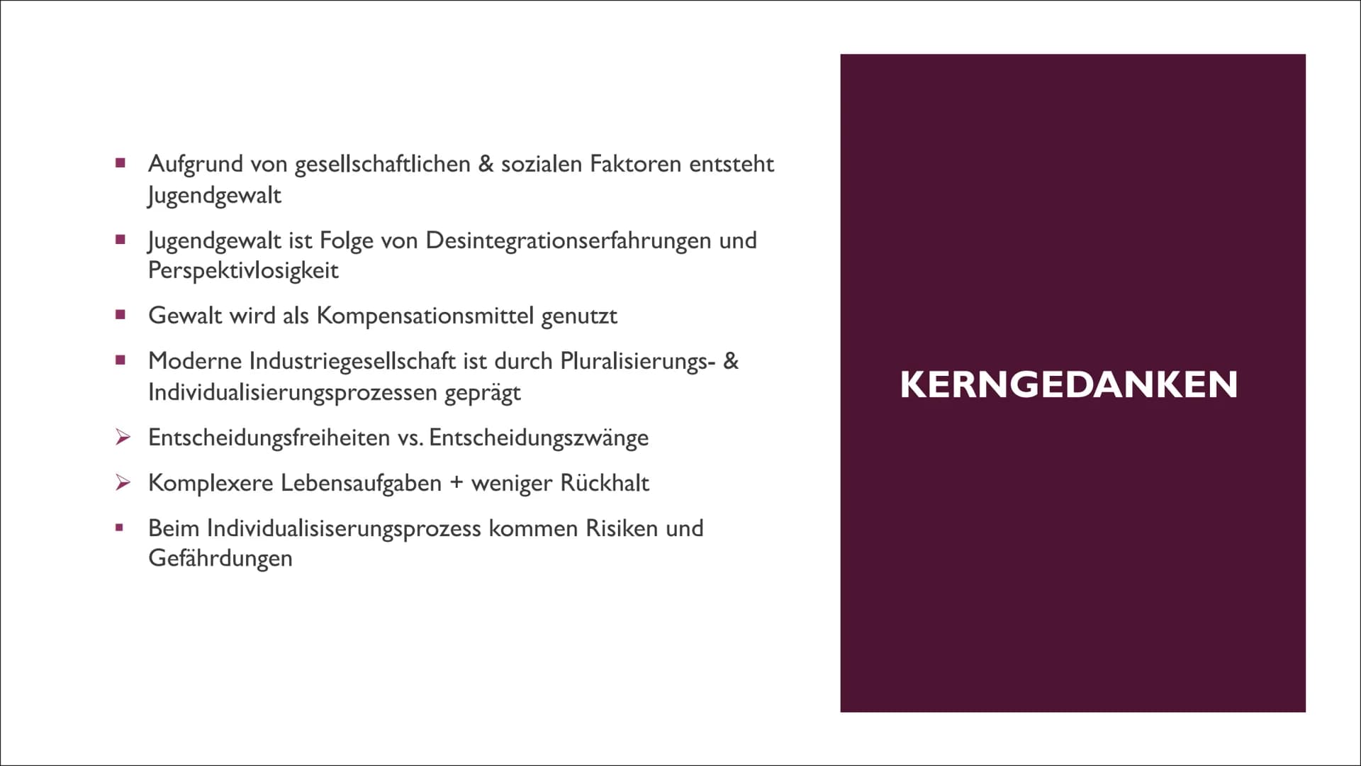 WILHELM
HEITMEYER
VON GRETA MÜLLER
DIE
GEWALTTHEORIE INHALT
■ Wilhelm Heitmeyer
▪ Wichtige Wörter
Kerngedanken
■
Desintegrationspotenziale
▪