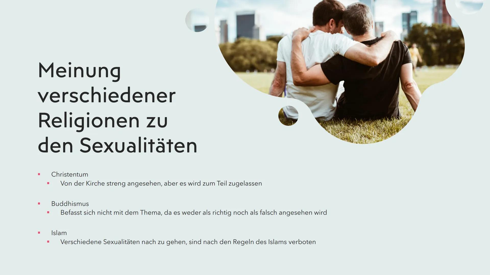 LGBTQ+
ve Inhalt
Was ist Liebe?
I Verschiedene Sexualitäten
■
I
■
I
■
■
Regenbogenfamilien
I Geschlechtsidentitäten
■
Meinung verschiedener 
