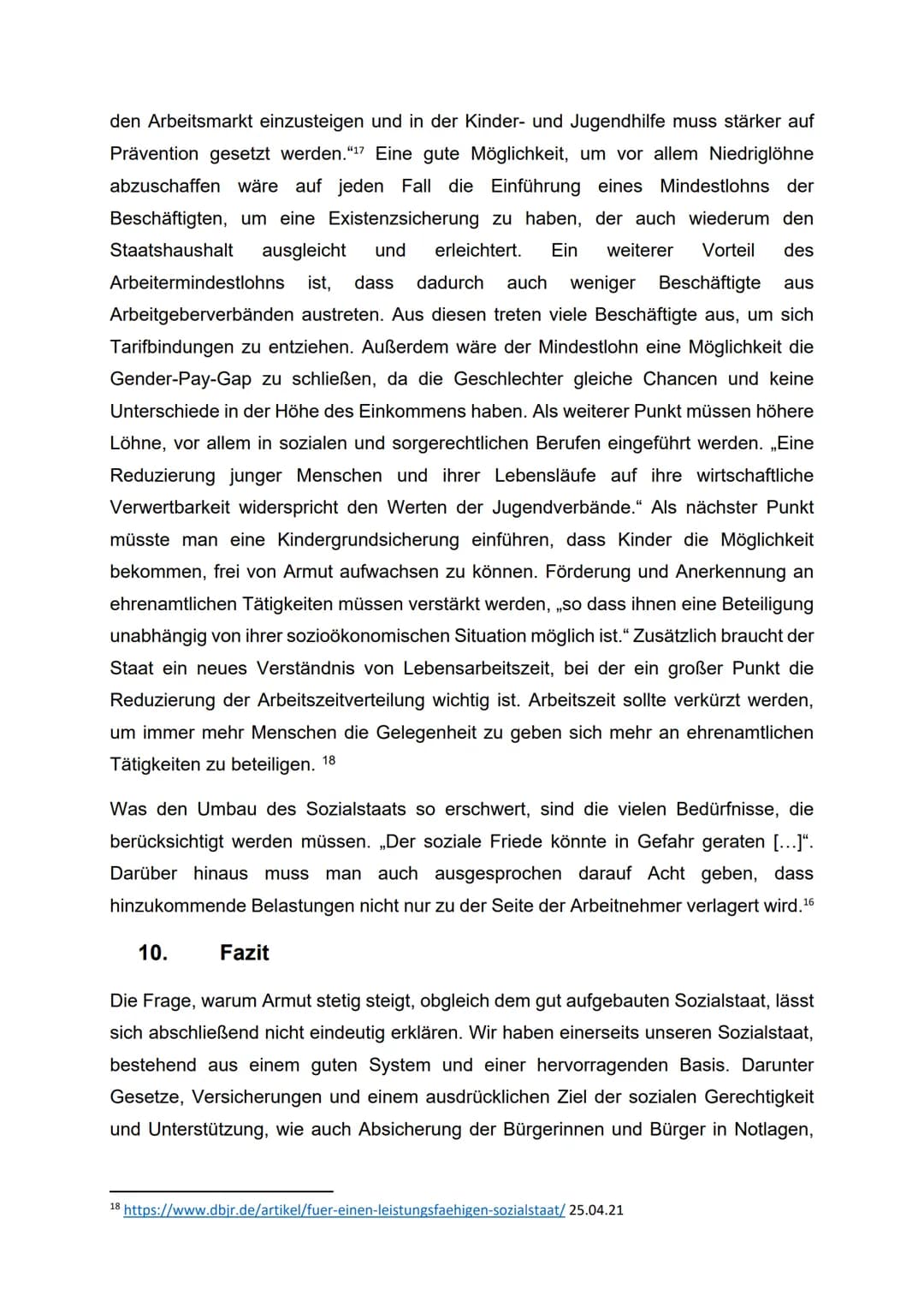 Hausarbeit - Armut in Deutschland
Warum die Armutszahlen in Deutschland immer höher werden, obwohl
Deutschland ein Sozialstaat ist
Anja
Deut