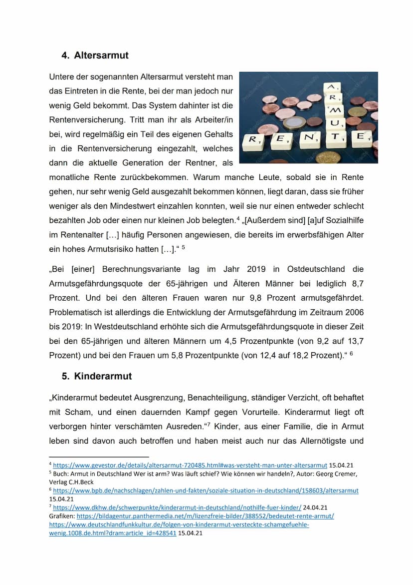 Hausarbeit - Armut in Deutschland
Warum die Armutszahlen in Deutschland immer höher werden, obwohl
Deutschland ein Sozialstaat ist
Anja
Deut