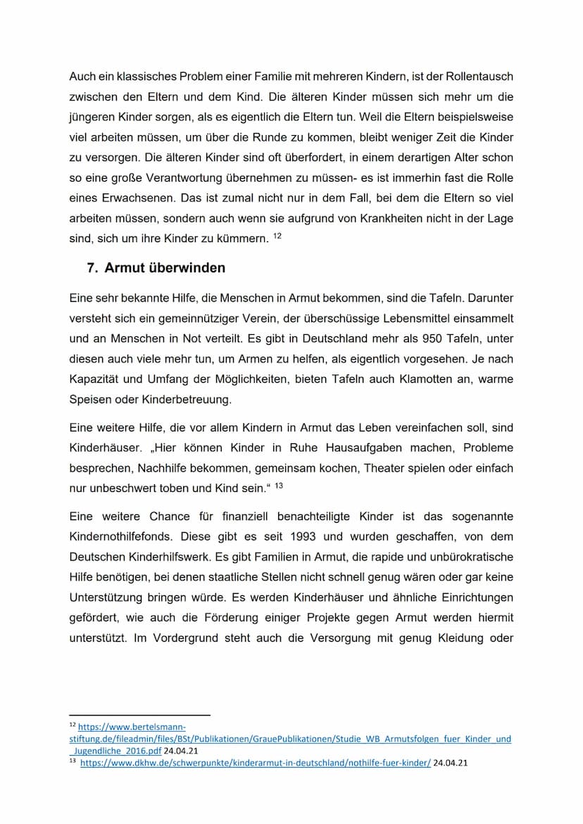 Hausarbeit - Armut in Deutschland
Warum die Armutszahlen in Deutschland immer höher werden, obwohl
Deutschland ein Sozialstaat ist
Anja
Deut