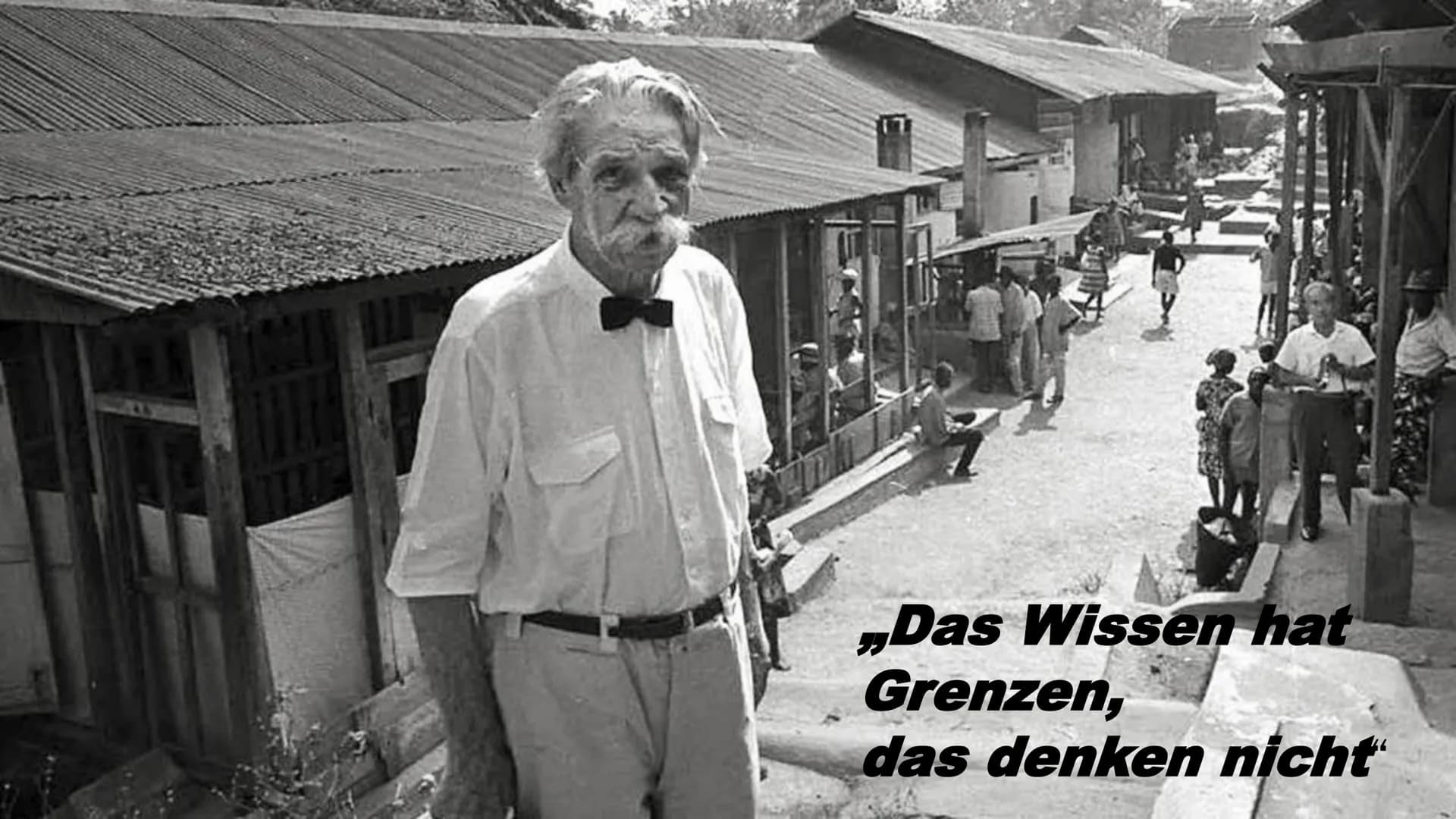 ALBERT
SCHWEIZER
,,Das Wissen hat Grenzen,
das Denken nicht!" ■
Das Leben von
Albert Schweitzer
der ,,Urwaldarzt"
14. Januar 1875 in Kayserb