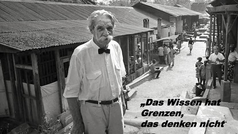 ALBERT
SCHWEIZER
,,Das Wissen hat Grenzen,
das Denken nicht!" ■
Das Leben von
Albert Schweitzer
der ,,Urwaldarzt"
14. Januar 1875 in Kayserb